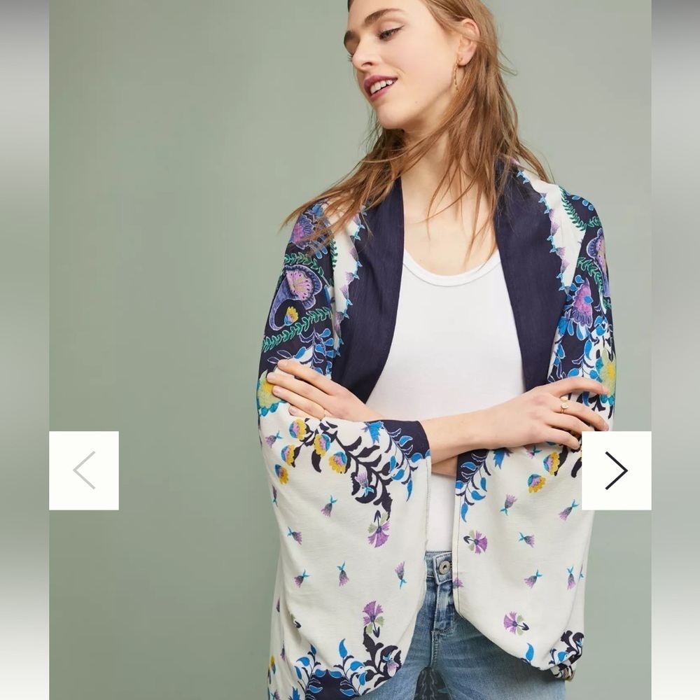 Anthropologie Metamorphosis Kimono one size